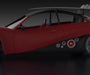 3D-printed car by Local Motors