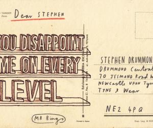 Mr Bingo's 'Hate Mail' Kickstarter offers artistic online abuse