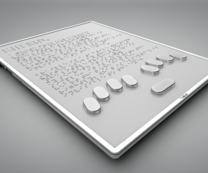 Blitab is the world’s first tactile tablet device for blind and visually impaired people, enabling them to browse the web on an innovative Braille screen.