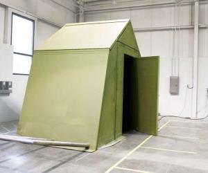 Origami-inspired shelter designed by engineering team 