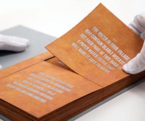 The pages of The Drinkable Book, developed by Dr Theresa Dankovitch, work as safe water filters and provide the vital information on waterborne diseases
