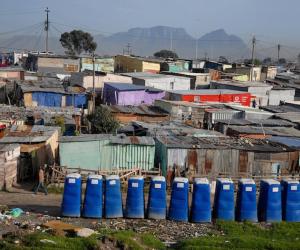 Water is Life, Feni’s first exhibition, was celebrated for the photographer’s perspective on South Africa 20 years after democracy. Images: Masixole Feni/GroundUp