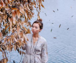 Tonlé’s designers create beautiful garments from waste materials.