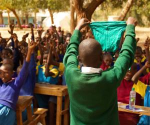 Transformation Textiles provide Dignity Kits to girls going through puberty in order to help them deal with menstruation without interrupting their education