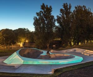 Koo Jeong A x Wheelscape Evertro, Everton Park, 2015. Photo: Thierry Bal