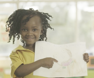 KFC Add Hope used drawings from 250 impoverished children. 
