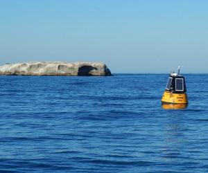 South African Dirk Muller designed a prototype buoy that could help scientists track the condition of the country's coastal waters