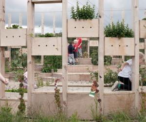 The classroom grows as the students learn. 