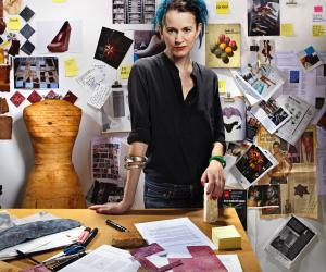 Modern Meadows founded by Suzanne Lee (above) and Andras Forgas is a Brooklyn-based biotechnology start-up growing slaughter-free leather from living cow cells.
