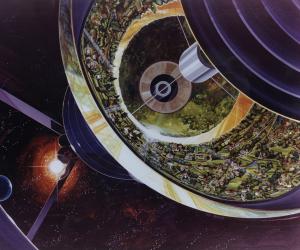 Living in space would look something like this. 
