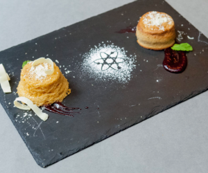 Signature dishes made using information.