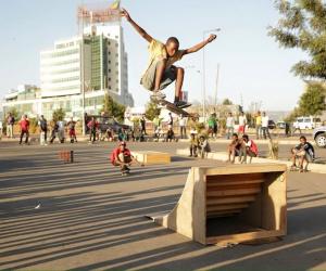 Ethiopia Skate is an initiative that uses skateboarding to make connections in Addis Ababa