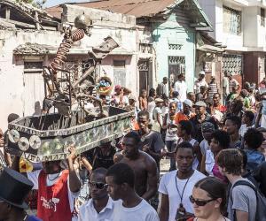 The Ghetto Biennale brings local and international art to informal Haitian neighbourhoods. 