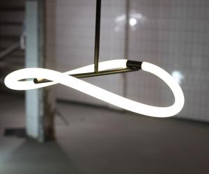 The Levity range features LED lights that can be changed to suit the user. 