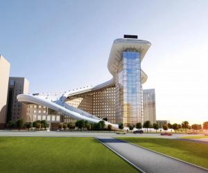 Kazakhstan’s next architectural feat could see a ski slope constructed atop a residential apartment block. 