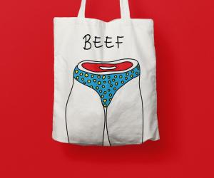 "Beef" by Helen Borg. 