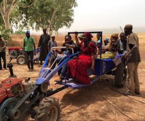 Technology startup Hello Tractor is an on-demand farming machinery service for farmers in rural Africa