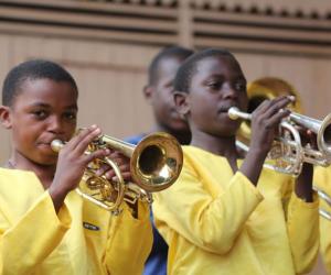 Music, art and dance helps children escape a life on the streets