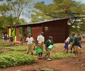 The Njoro Children's Library designed by Patricia Erimescu