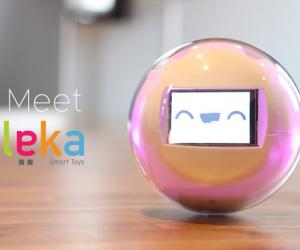 The Leka robot facilitates interaction.