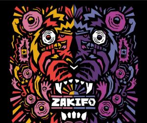 Kronk's poster design for the Zakifo Festival 