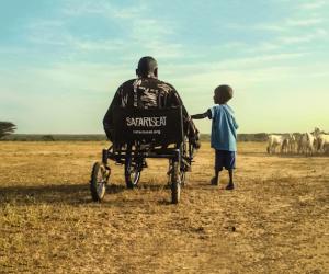 The SafariSeat by Kenya-based design team Uji is an open-source wheelchair specially tailored to the needs of people living in rural communities