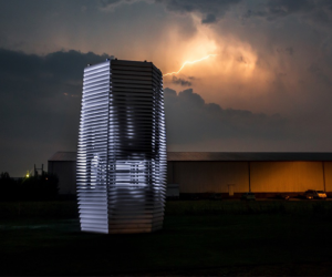 Beijing’s Smog Free Tower turns polluted air into jewellery 