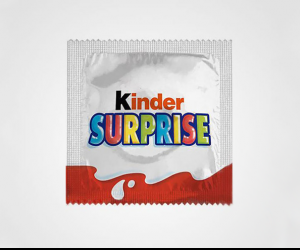 Kinder Surprise condom