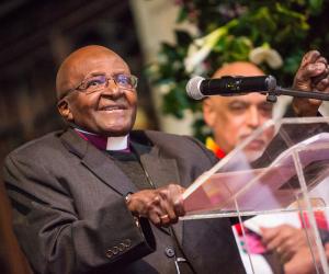Archbishop Desmond Tutu at the Launch of the Arch for Arch 