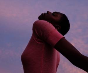 Image by Senay Berhe called Mariam on rooftop