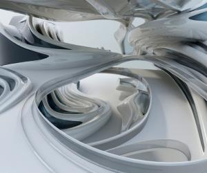 Graphic rendering and rapid manufacturing means complex, non-rectilinear forms are becoming common in architecture.