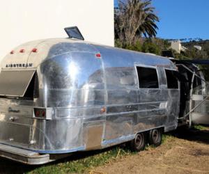 The Grolsch magnetic Airstream trailer.