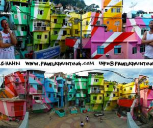 Favela paintings by Haas&Hahn. 