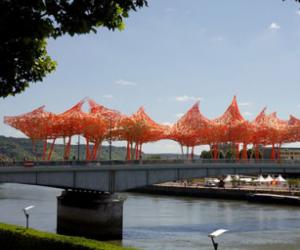 Camille installation by Arne Quinze. 