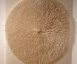 Wall panels by Anne Kyyrö Quinn. 