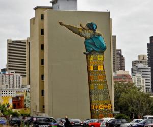 Mural by Faith47. 