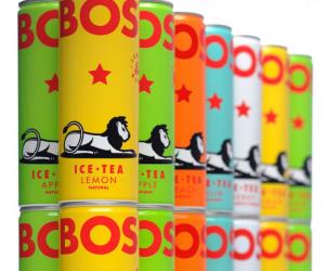 Bos Ice Tea. Packaging design by The President. 