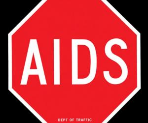 Aids poster: USA. Image via http://jump.dexigner.com/news/2202.