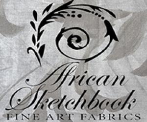 Profile images for African Sketchbook Fine Arts Fabrics. 