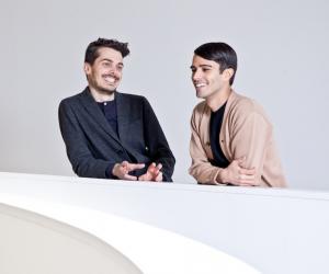 Simone Farresin and Andrea Trimarchi of Studio Formafantasma. Simone Farresin and Andrea Trimarchi of Studio Formafantasma.