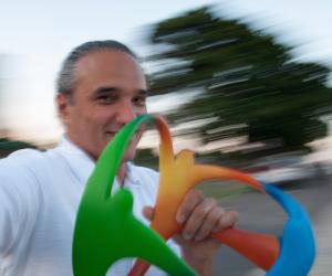 Acclaimed Brazilian graphic designer Fred Gelli founded design agency Tátil, and recently designed the branding for the Rio 2016 Olympics and Paralympic Games