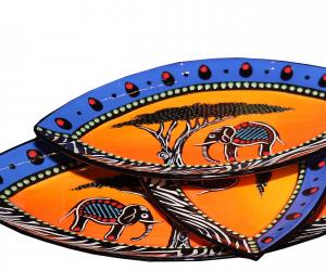 ISUNA African Acacia with Elephants