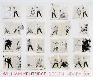 Commemorative William Kentridge print for Design Indaba