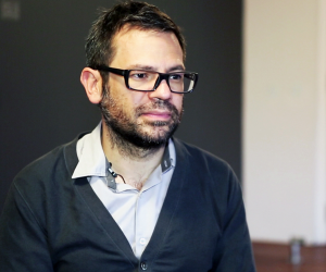 Pedro Reyes at What Design Can Do 2013.