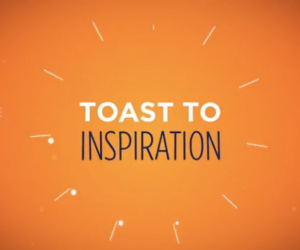 Toast to Inspiration by Lydia Baillergeau