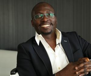 Kunlé Adeyemi at AZA Architecture Conference 2013.