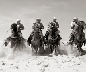 Cowboy image from DJ Stout's presentation at Design Indaba Conference 2014. 