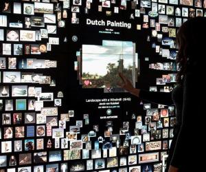 Interface in the Cleveland Museum of Art by Local Projects. 