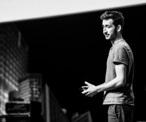 Dave Hakkens at Design Indaba Conference 2014.