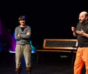 Roberto Feo and Rosario Hurtado of El Ultimo Grito at Design Indaba Conference 2014. Image: Jonx Pillemer. 